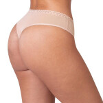 Dámská tanga DAILY MICRO THONG - BELLINDA - tělová S