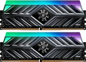 ADATA XPG Spectrix D41 RGB 16GB (2x8GB) 3600MHz šedá / DIMM / DDR4 / CL18-22-22 / 1.35V / XMP 2.0 (AX4U36008G18I-DT41)