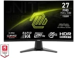27" MSI MAG 276CXF černá / Monitor / FHD / Rapid VA / 280Hz / 0,5ms / 2x HDMI + 1x DP / VESA (MAG 276CXF)