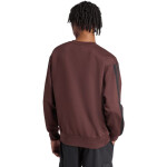 Pánská mikina adidas Essentials 3-Stripes Fleece hnědá JX0742 pánské oblečení 2 XL