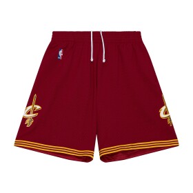 Mitchell & Ness Pánské kraťasy Cleveland Cavaliers NBA 2015-16 Swingman Shorts - Červená Velikost: L