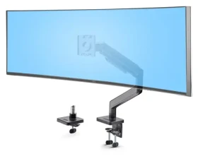 StarTech Stolní držák pro monitor černá / Držák / VESA 75x75-100x100 / nosnost 20 kg / rotace 360° (H1M1AG1-MONITOR-ARM)