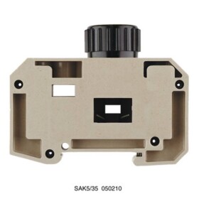 Jisticí řadová svorka SAKS 5/35 DB 0502100000 Tmavě béžová Weidmüller 20 ks