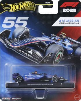Hot Wheels Angličák Premium Formula 1 Williams - Carlos Sainz #55 - Mattel Hot Wheels