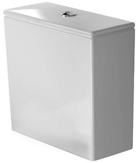 DURAVIT - DuraStyle Splachovací nádrž 39x17 cm, připojení dole vlevo, s WonderGliss, bílá 09351000051