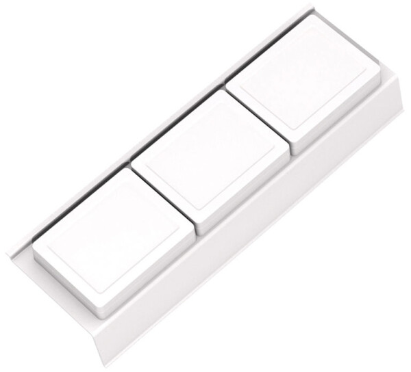 Gollinuci Koupelnový organizér bílý 372x122