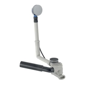 GEBERIT - Příslušenství Vanová odtoková a přepadová souprava, délka 26 cm, lesklý chrom 150.530.21.6