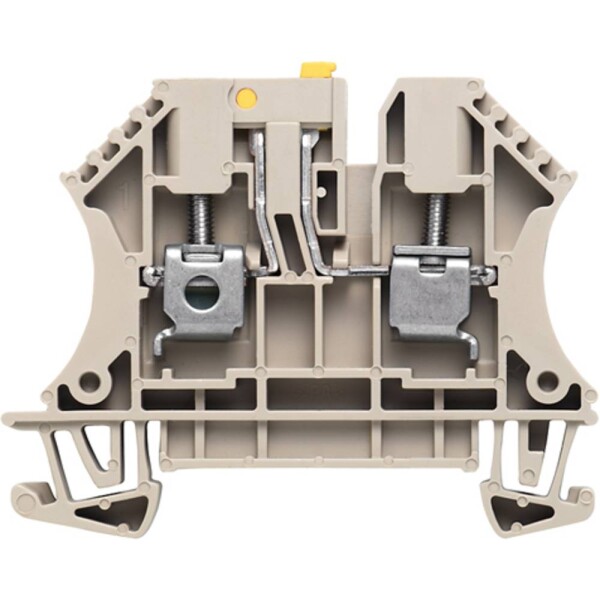 Weidmüller 7910210000 zkušební oddělovací řadová svorka šroubovací Tmavě béžová 50 ks