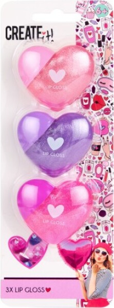 Balzám na rty s leskem Srdíčko Creat it!