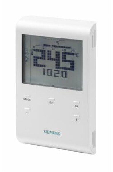 Siemens RDE100.1 / Programovatelný digitální prostorový termostat / drátový (RDE100.1)