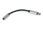Equip USB-C - Jack 3,5mm černá / Audio adaptér / DAC / 0,15 m (133474)