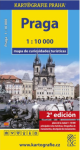 Praga - Mapa de curiosidades turísticas /1:10 tis.