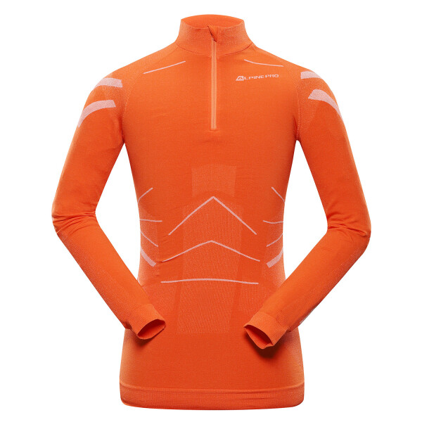 Pánské rychleschnoucí prádlo - triko ALPINE PRO LUBIN spicy orange XS-S