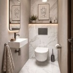 REA - Podomítkový Instalační Set Slim 024N pro WC s Tlačítkem HD Titan KPL-E1634