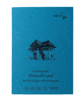 SM.LT Watercolor Pad A5 280g 20 listů lepený
