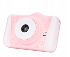 AgfaPhoto Realikids Cam 2 růžová / Digitální fotoaparát / 3.5" LCD / 12 Mpx / microSD (ARKC2PK)