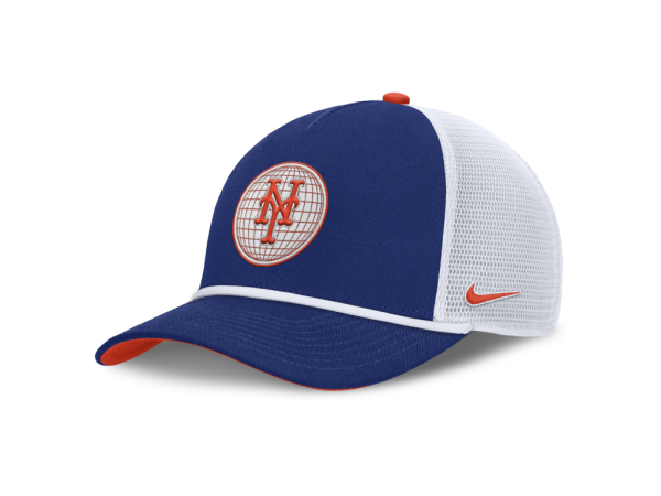 Nike Pánská kšiltovka New York Mets MLB Primetime Dri-Fit Rise Structured 5 Panel Trucker Cap Velikost: L/X
