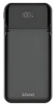 Savio BA-08 černá / Powerbanka / 10 000 mAh / 20W / USB-C PD + USB-A QC (SAVBA-08)