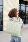 Stylová kabelka Reisenthel Daily Shopper Puffer iced matcha