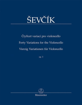 Čtyřicet variací pro violoncello op. 3 - Otakar Ševčík; Tomáš Jamník
