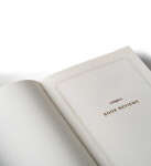 Rifle Paper Co. Vyšívaný linkovaný deník Ladies Night Book Club, červená barva, papír