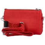 Trendy dámská crossbody kabelka Santiana Lea, červená