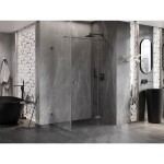 MEXEN/S - Lunar T sprchový kout dveře křídlové pravá 125 x 90, transparent, grafit metal 834T-125-090-95-00-P