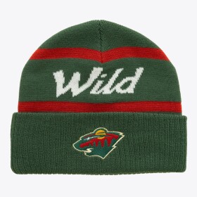 Mitchell & Ness Pánská zimní čepice Minnesota Wild NHL Head Coach Knit