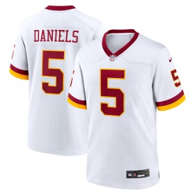 Nike Pánský dres Washington Commanders NFL Jayden Daniels #5 Game Velikost: S