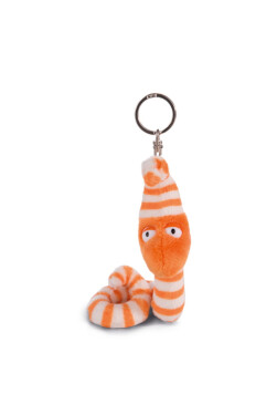 Plyšový přívěsek na klíče Žížala Erwin Worm 10 cm - NICI