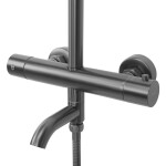 REA - Sprchová sada s termostatem LUNGO Titan REA-P6386