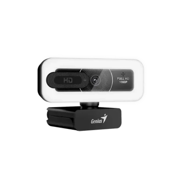 Genius FaceCam Light černá / Webkamera / FullHD 1080p / USB-C / LED přisvícení / mikrofon (32200010400)