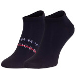 Ponožky Tommy Hilfiger 2Pack 701222188003 Black 43-46