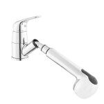 Dřezová baterie Ceramia S-Line Pro s vytahovací sprškou, 2 proudy chrom SIKOBSLPRO283 SIKOBSLPRO283