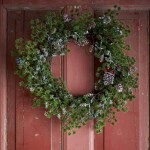 Bloomingville Umělý cedrový věnec P.50cm zelený