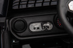 Mamido Elektrické autíčko OFFROAD černé 12V Vysoký podvozek, široké sedadlo, Odpružené nápravy, 2,4 GHz Dálkové ovládání LED světla