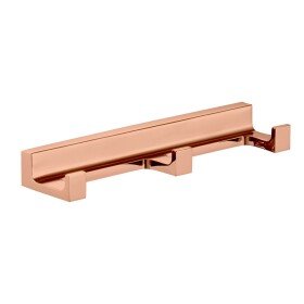 RAV Slezák - NIL - Koupelnový doplněk Věšáček trojitý, Zlatá Růžová - kartáčovaná NLA0105ZRK NLA0105ZRK