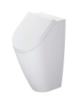 DURAVIT - ME by Starck Pisoár, zadní přívod vody, Rimless, DuraShield, bílá 281230AA00