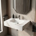 REA - Nástěnné umyvadlo Aresa Cold Jade 70 REA-U9974