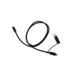 Wortmann kabel USB-C/A pro TERRA Mobile Docking 800 / Kabel / USB-A/USB-C / Černá (TYP-C KABEL FÜR DUD15Y0)