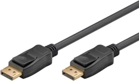 Goobay 64799 DisplayPort - DisplayPort kabel černý / Video kabel / 3 m (64799)