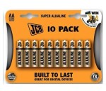 JCB SUPER alkalická baterie AA (LR06) blister 10 ks (JCB-LR06-10B)