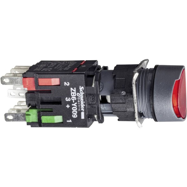 Schneider Electric XB6AW4B2B, XB6AW4B2B světelné tlačítko , 16 mm, 250 V, 3 A, 1 ks