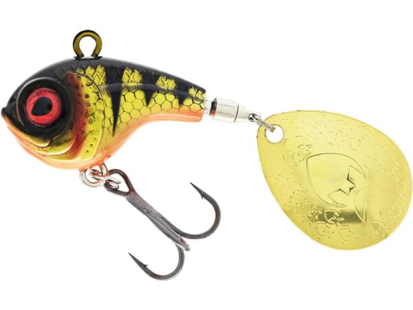 Westin Tail Spinner DropBite Spin Tail Jig Bling Perch - 2,6cm 8g,Westin Tail Spinner DropBite Spin Tail Jig Bling Perch - 2,6cm 8g