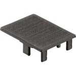 Deko Light 988143 Combo koncovky, PVC, (d x š x v) 25 x 25 x 2 mm, 1 ks