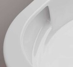 HANSGROHE - EluPura S Závěsné WC, AquaHelix Flush, Rimless, EcoSmart, bílá 60343450