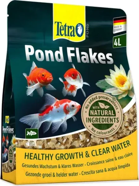 Tetra Pond Flakes / Krmivo pro jezírkové ryby / Vločky / Koi kapr / 4 l (A1-169784)