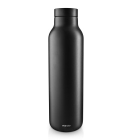 Eva Solo Termolahev Urban Black 700 ml, černá barva, kov
