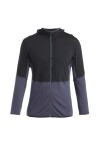 Pánská merino mikina ICEBREAKER Mens 200 Realfleece Descender LS Zip H, Black/Graphite velikost: XL