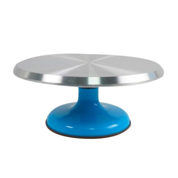 Cake Star Cake Star Kovový otočný stojan modrý 30 cm